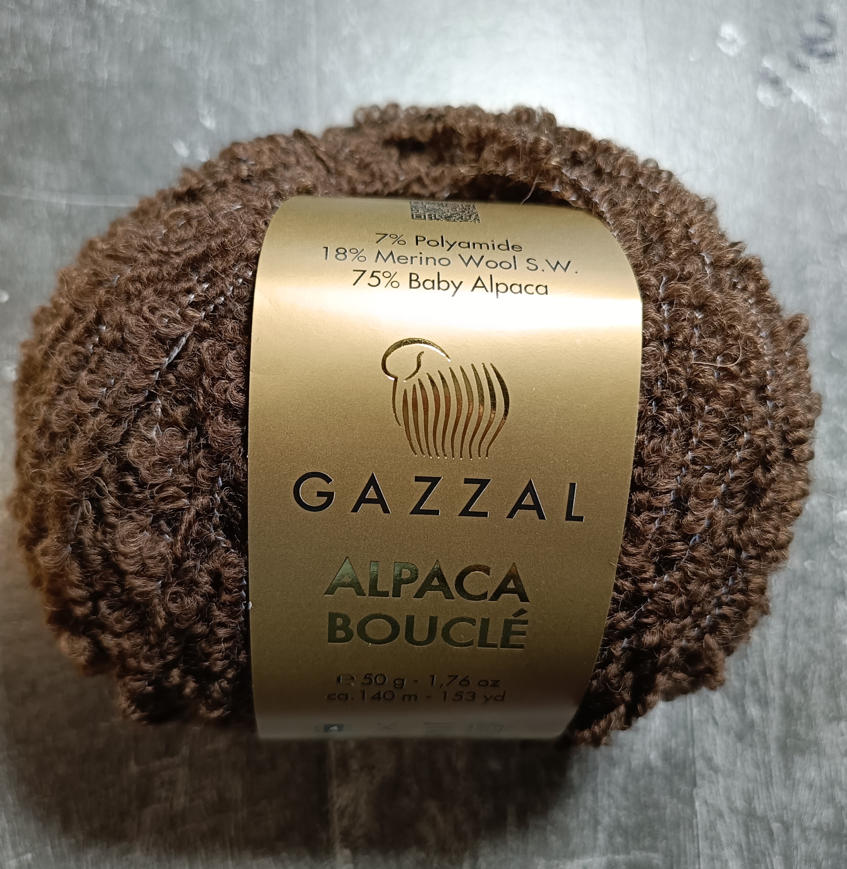 пряжа Gazzal Alpaca Boucle в наличии и на заказ