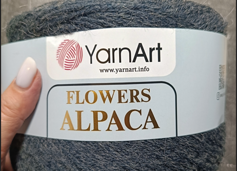 Пряжа YarnArt Flowers Alpaca  , в наличии на заказ