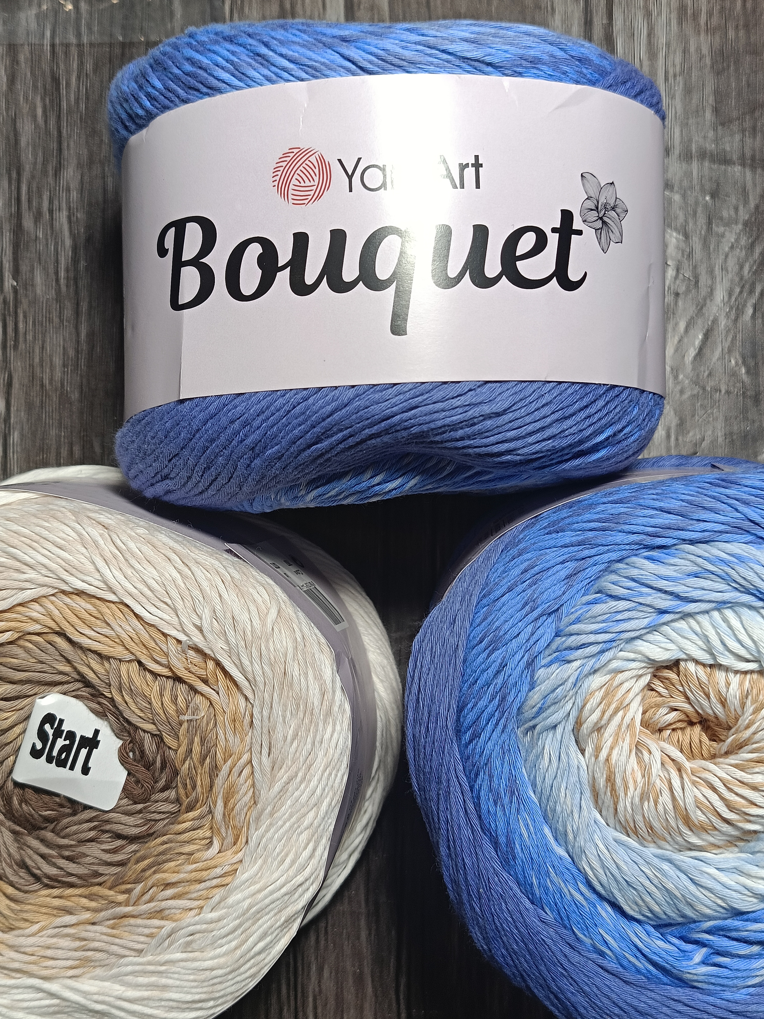 Пряжа YarnArt Bouquet в наличии и на заказ.Хлопок