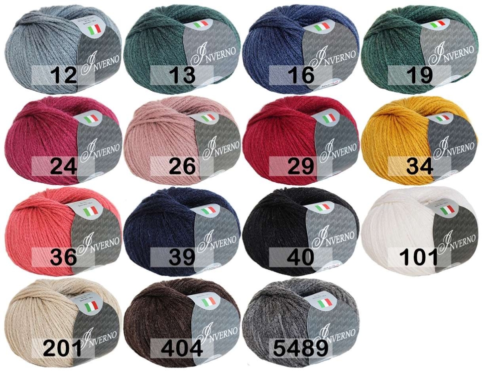 Палитра Сеам Inverno