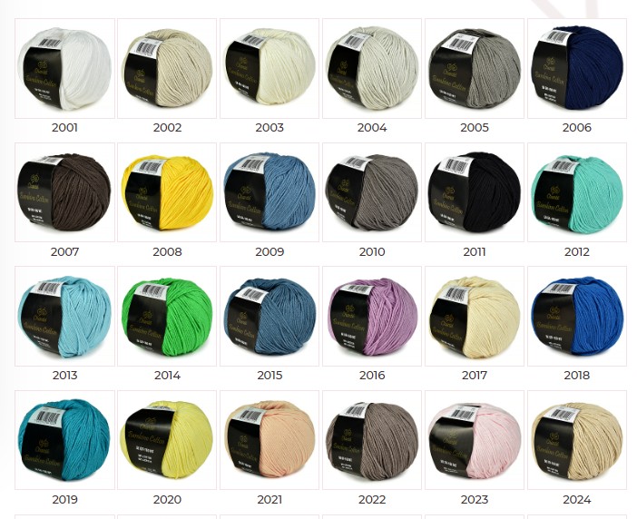 Палитра Chanté Bambino cotton